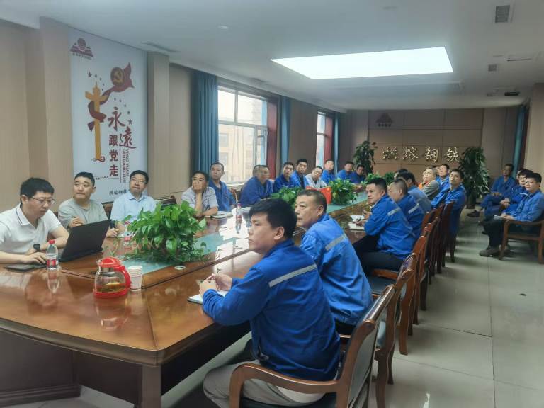 眾聯(lián)公司環(huán)保管家團(tuán)隊(duì)組織開展烘熔鋼鐵環(huán)?？冃級(jí)復(fù)核演練專項(xiàng)工作